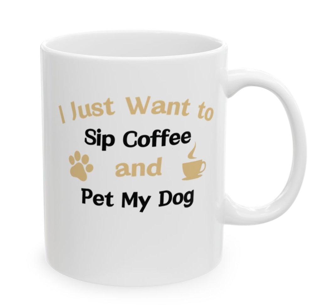 Ceramic Mug for Pet Lover, 11 or 15 oz, Custom Pet Photo Coffee Cup, Personalized Animal Lover Gift, Pet Owner Drinkware,